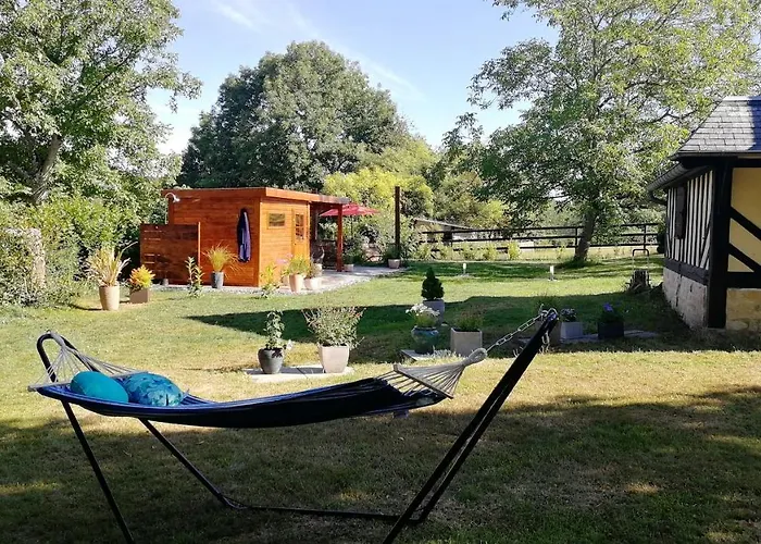 Le Du Coudray, Avec Sauna בית נופש